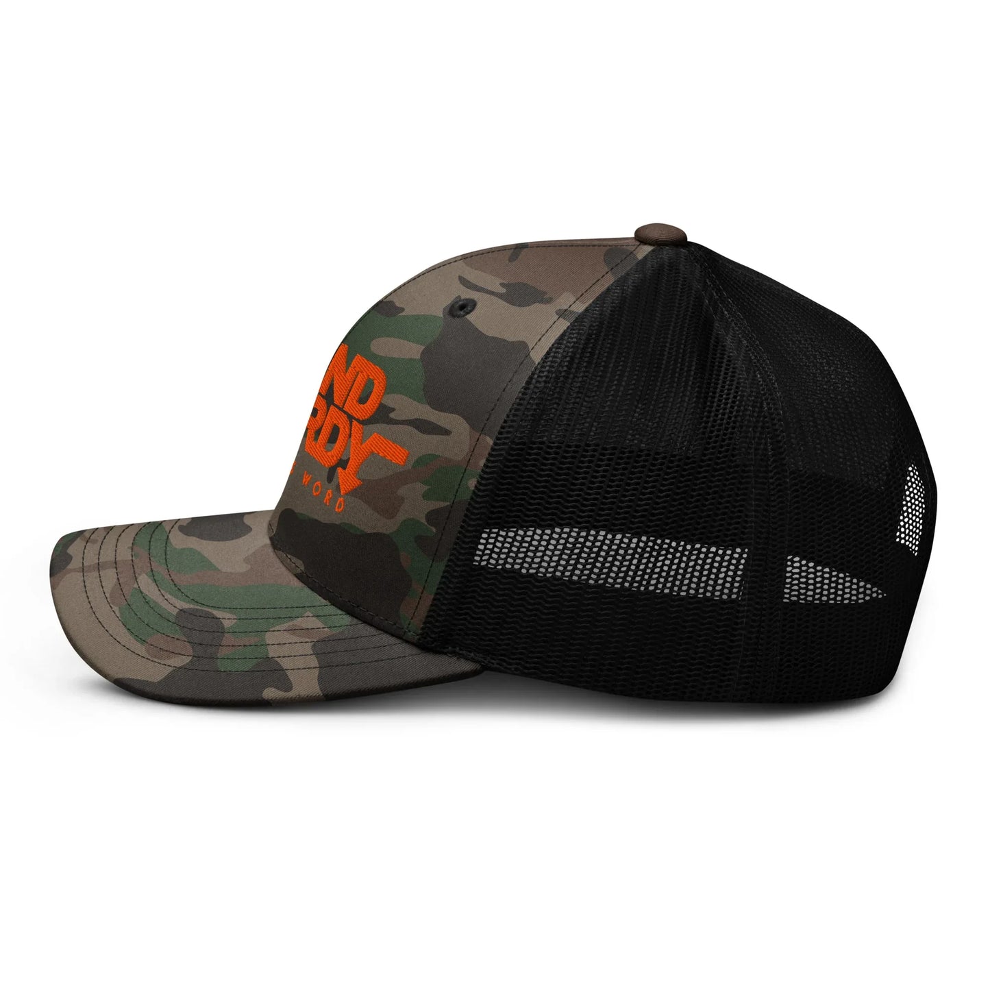 STAND STURDY Camouflage trucker hat - Da G.A.T.E 33