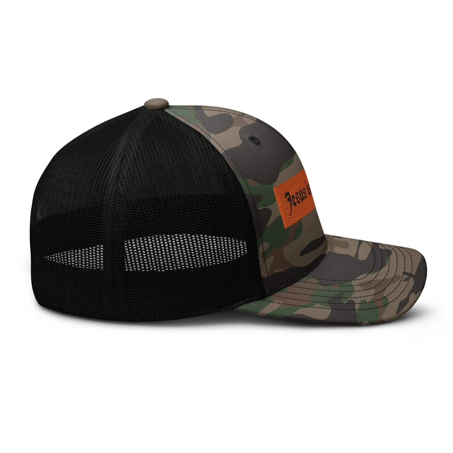 Jesus is the Gate. Camouflage trucker hat - Da G.A.T.E 33