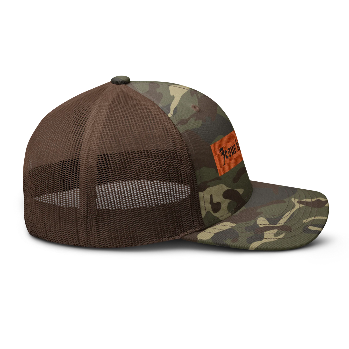 Jesus is the Gate. Camouflage trucker hat - Da G.A.T.E 33