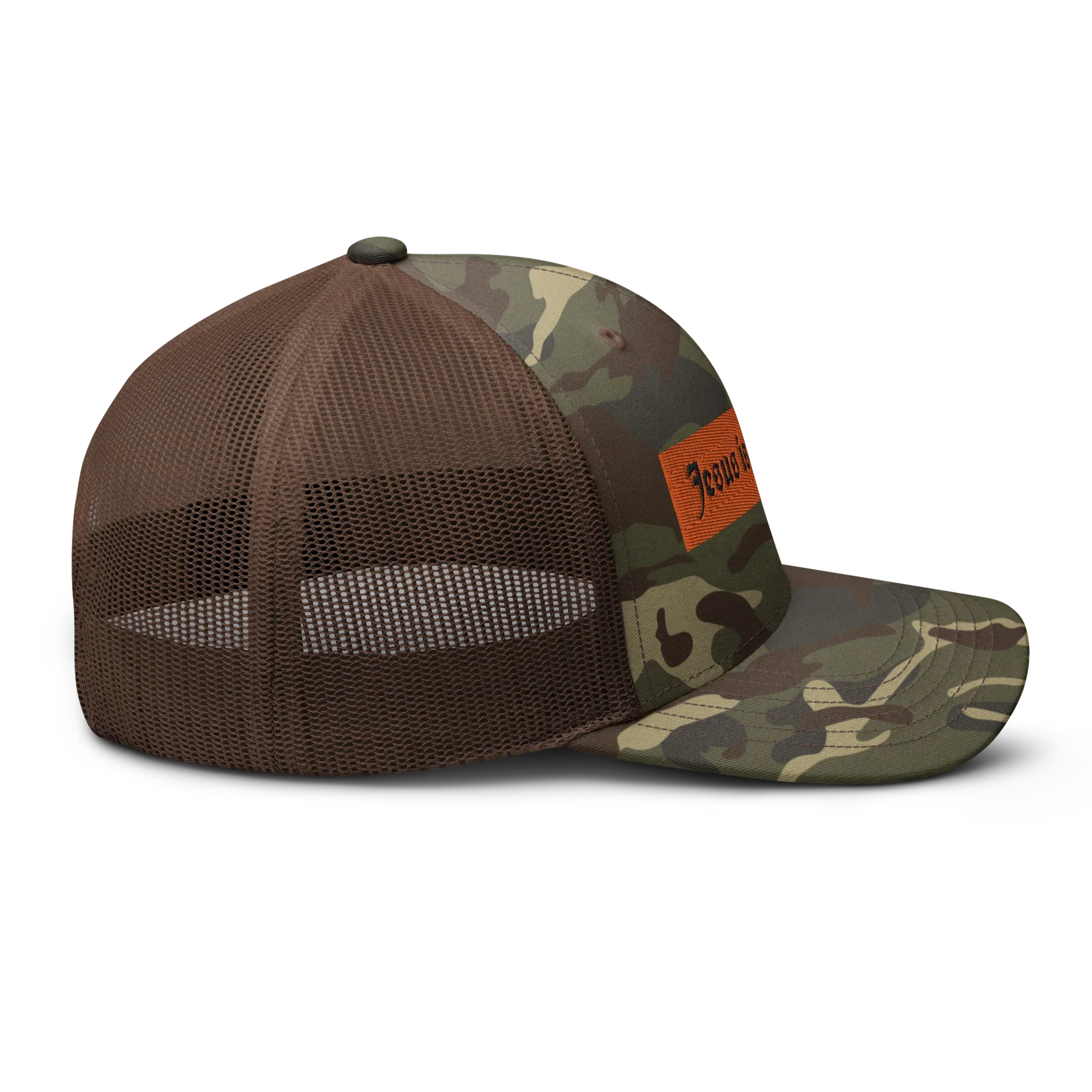 Jesus is the Gate. Camouflage trucker hat - Da G.A.T.E 33