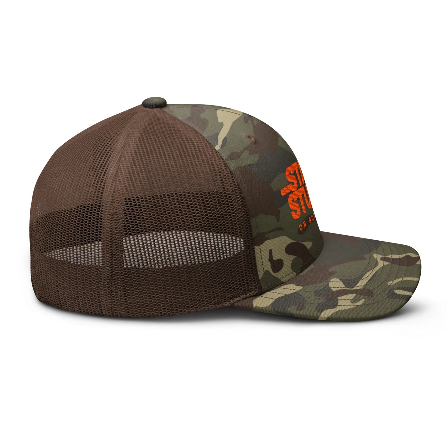 STAND STURDY Camouflage trucker hat - Da G.A.T.E 33