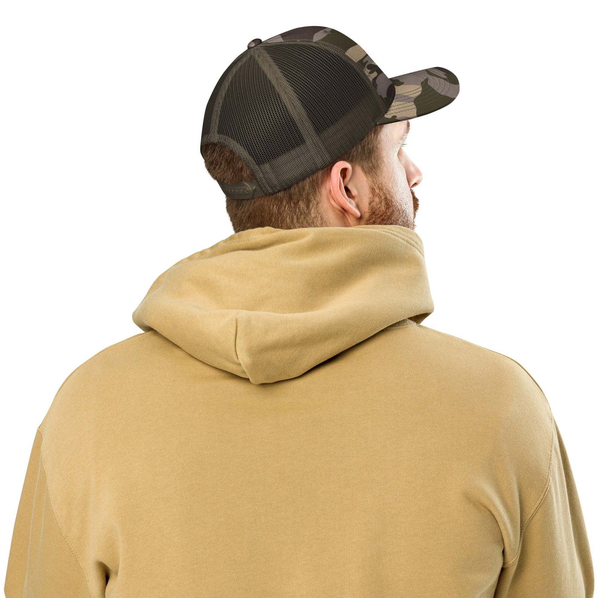 STAND STURDY Camouflage trucker hat - Da G.A.T.E 33