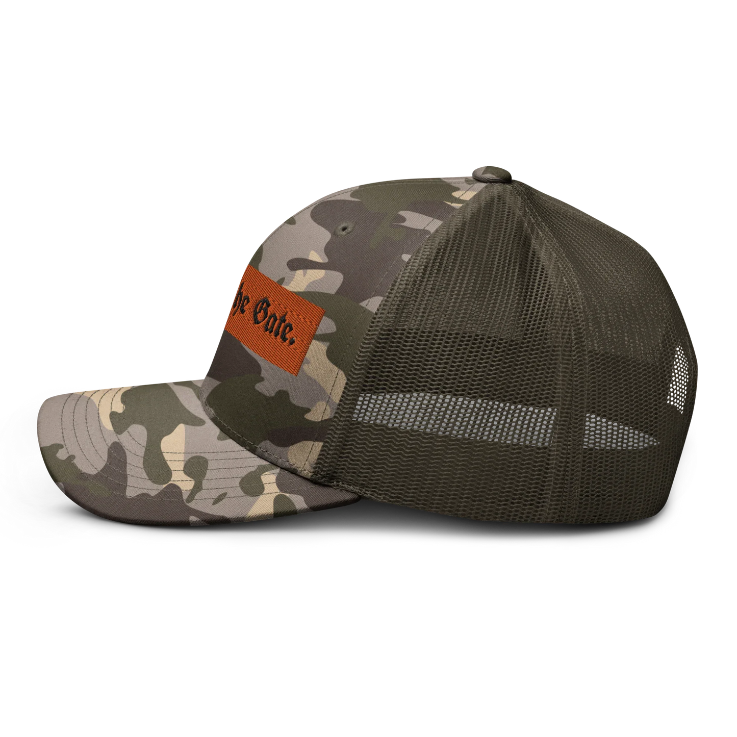 Jesus is the Gate. Camouflage trucker hat - Da G.A.T.E 33