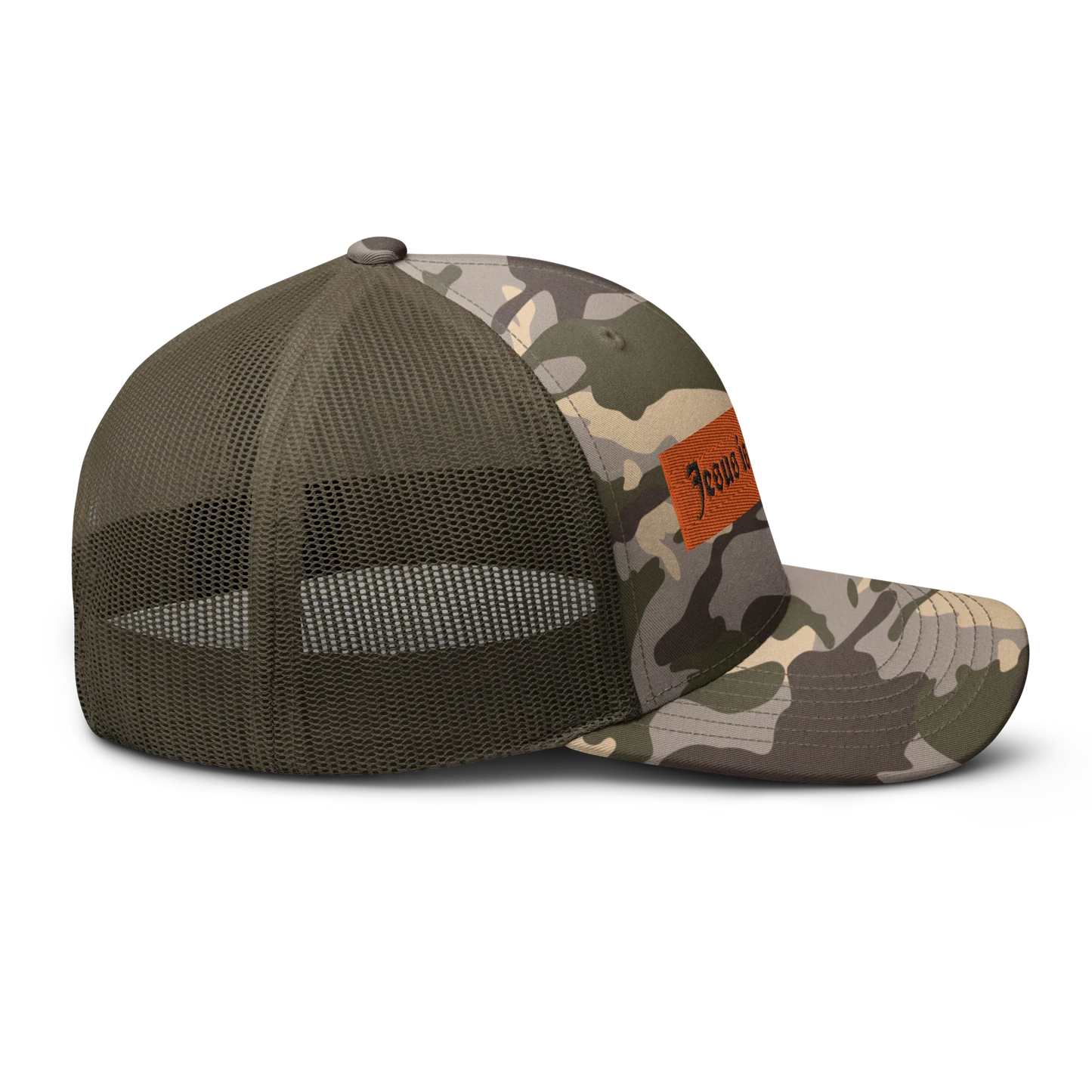 Jesus is the Gate. Camouflage trucker hat - Da G.A.T.E 33
