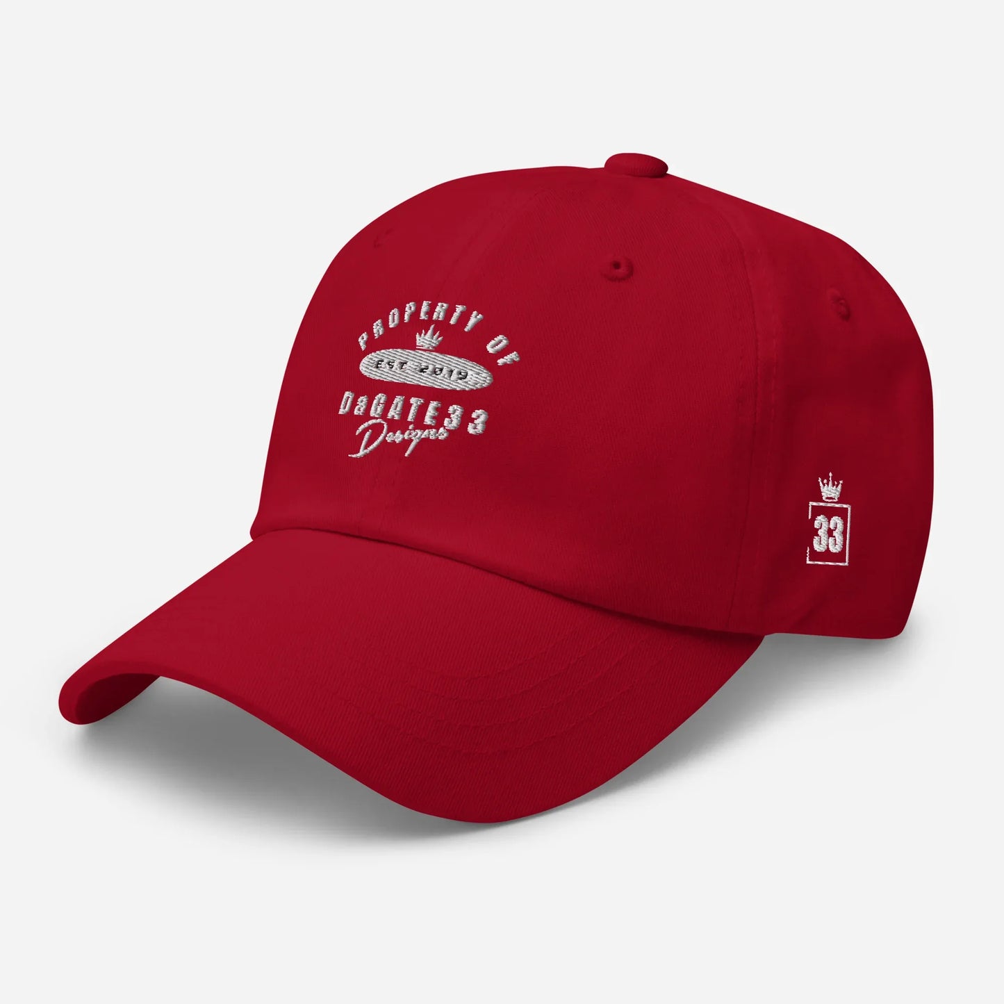 PRO OF DAGATE33 Dad hat - Da G.A.T.E 33