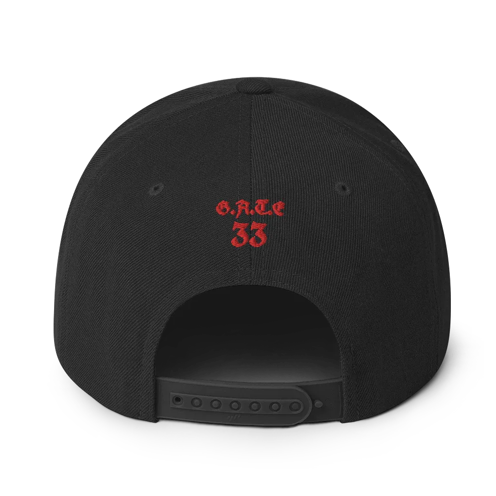 OG33 Snapback Hat - Da G.A.T.E 33