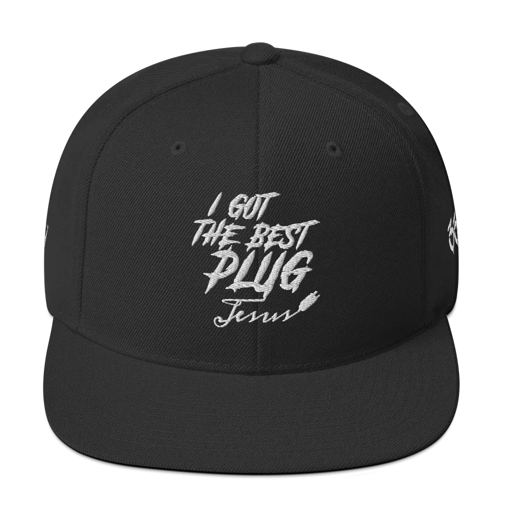 I Got The Best Plug Snapback Hat - Da G.A.T.E 33