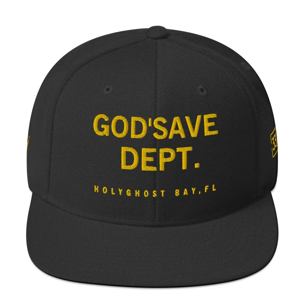 GOD'SAVE Snapback Hat - Da G.A.T.E 33