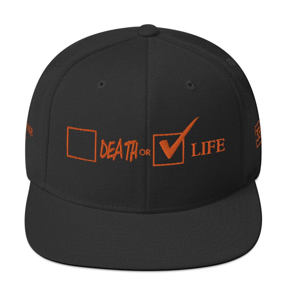 CHOOSE LIFE.Snapback Hat - Da G.A.T.E 33