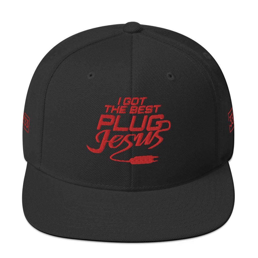 I GOT THE BEST PLUG Snapback Hat - Da G.A.T.E 33