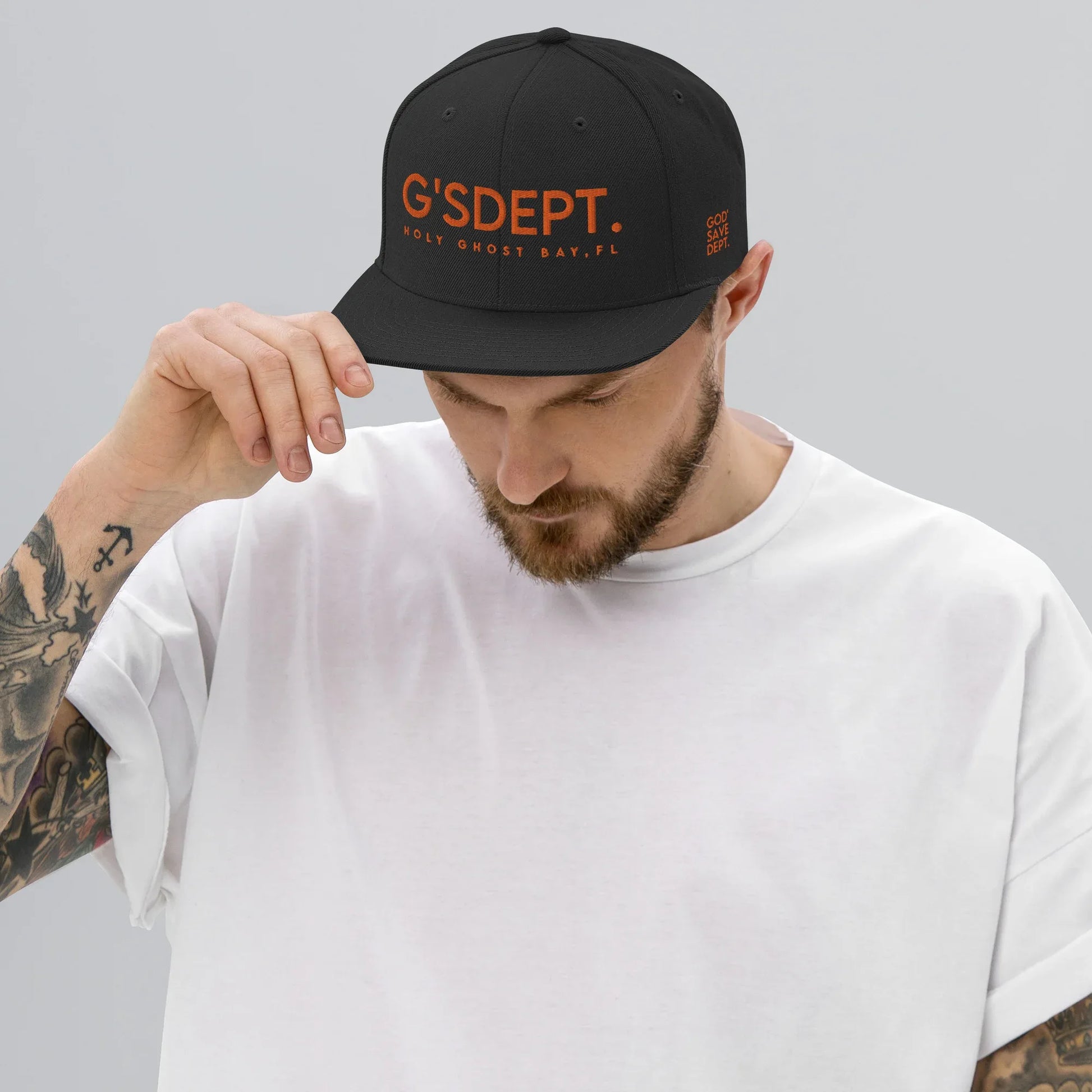 GOD’SAVE DEPT. Snapback Hat - Da G.A.T.E 33