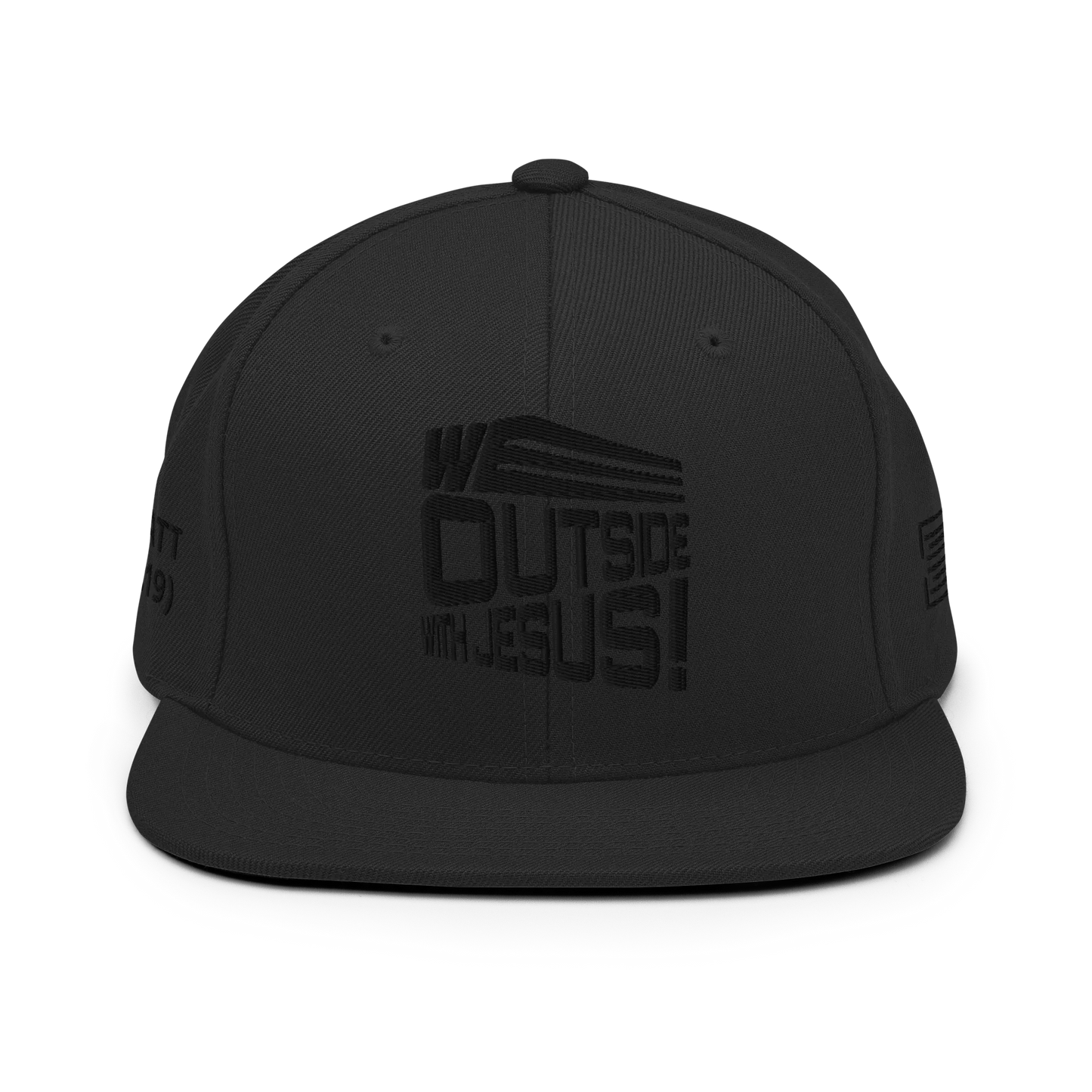 WE OUTSIDE-W-JESUS Snapback Hat - Da G.A.T.E 33