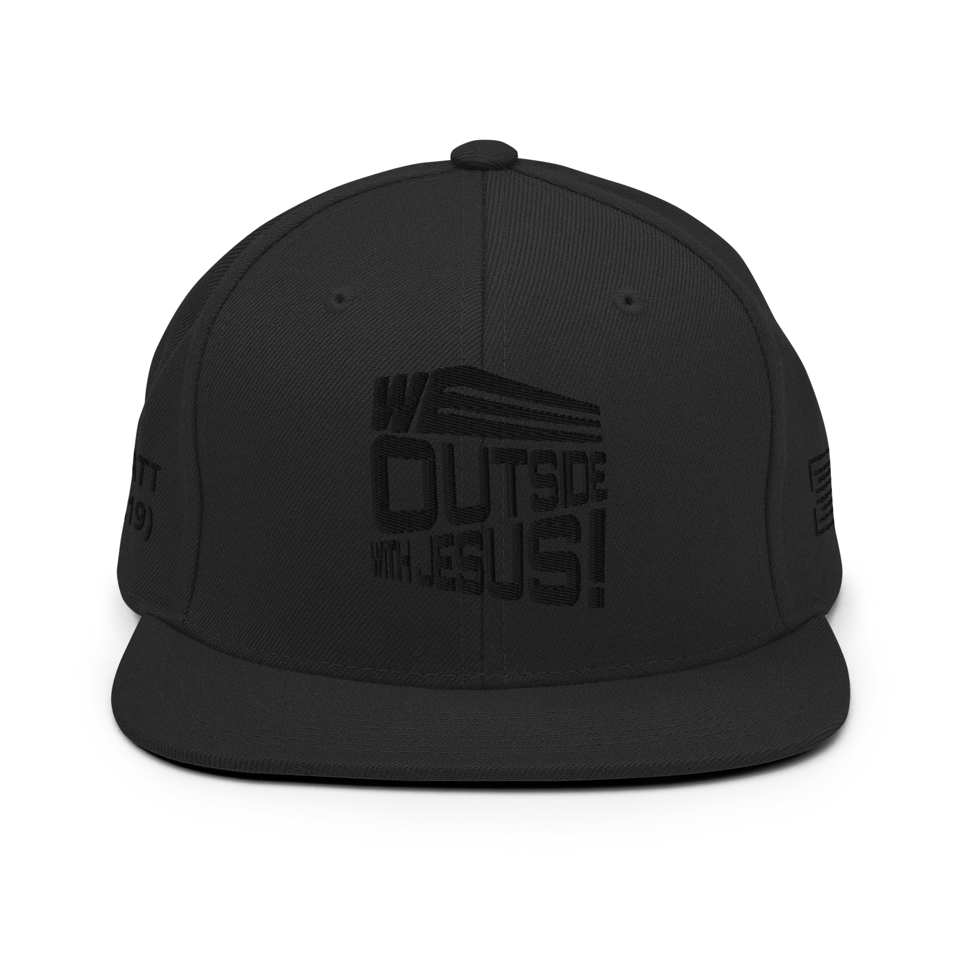 WE OUTSIDE-W-JESUS Snapback Hat - Da G.A.T.E 33