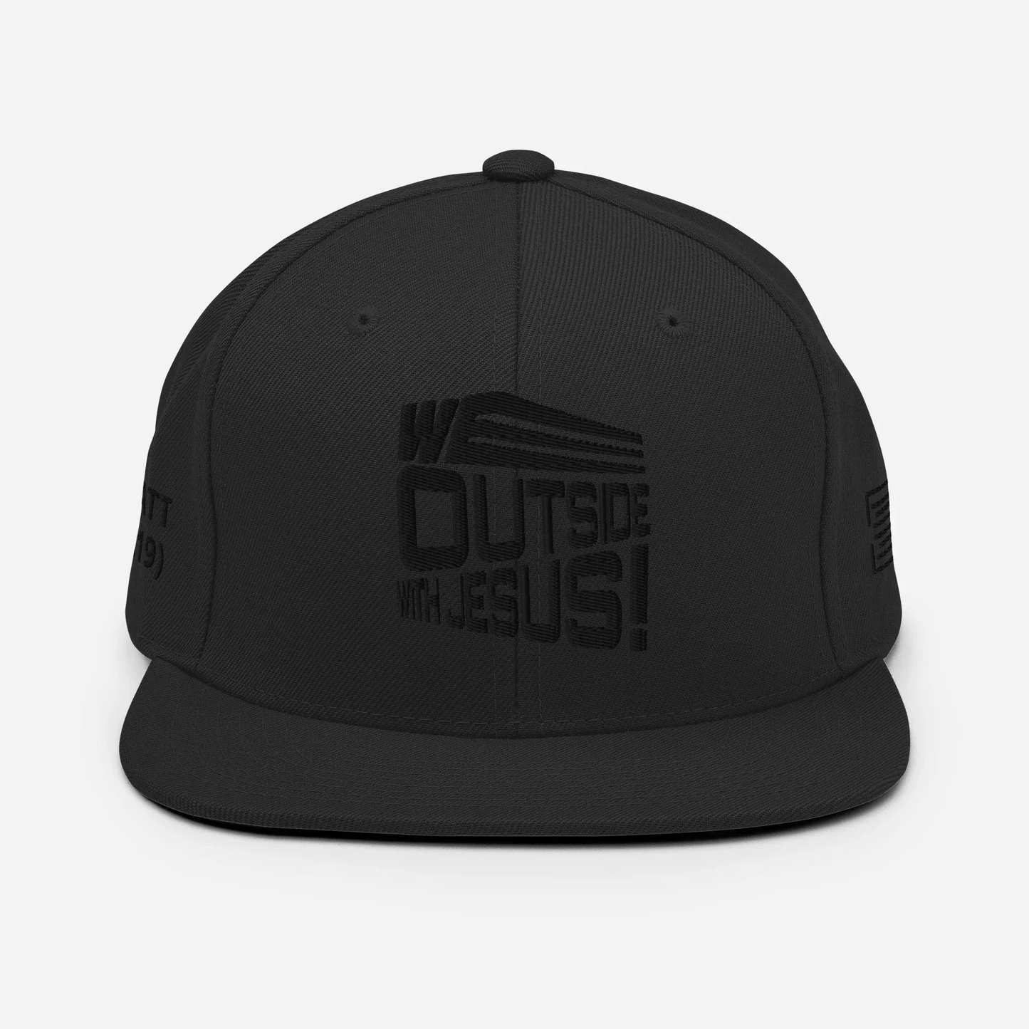 WE OUTSIDE-W-JESUS Snapback Hat - Da G.A.T.E 33
