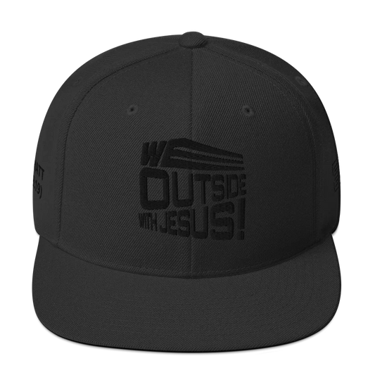WE OUTSIDE-W-JESUS Snapback Hat - Da G.A.T.E 33