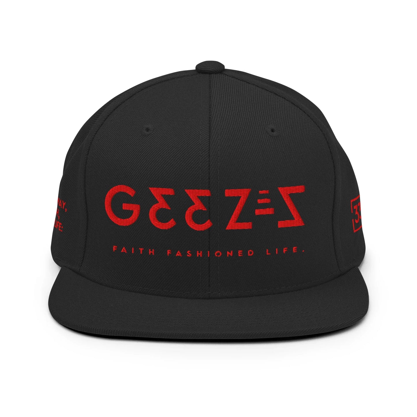 G33Z=Z Snapback Hat - Da G.A.T.E 33