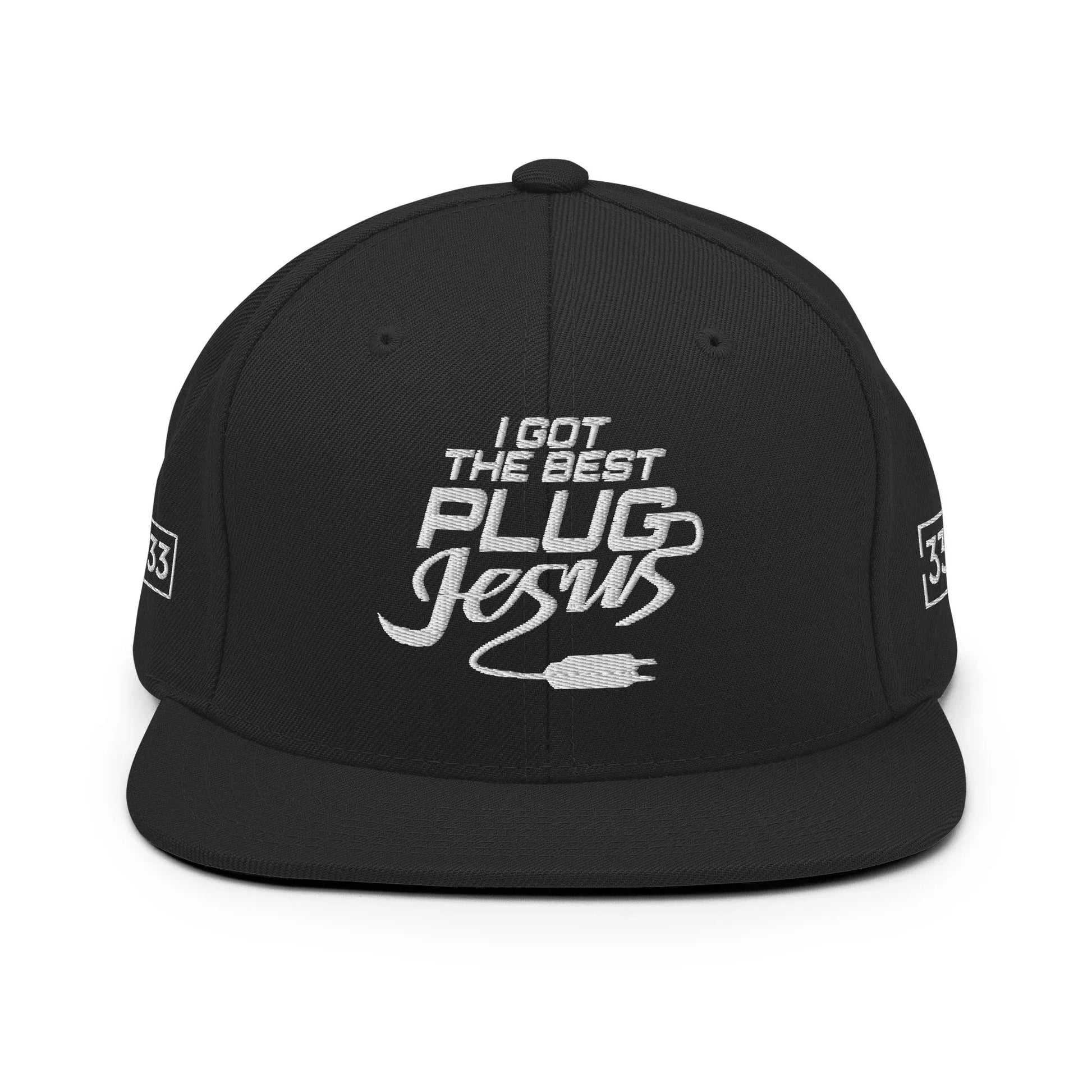 I GOT THE BEST PLUG Snapback Hat - Da G.A.T.E 33
