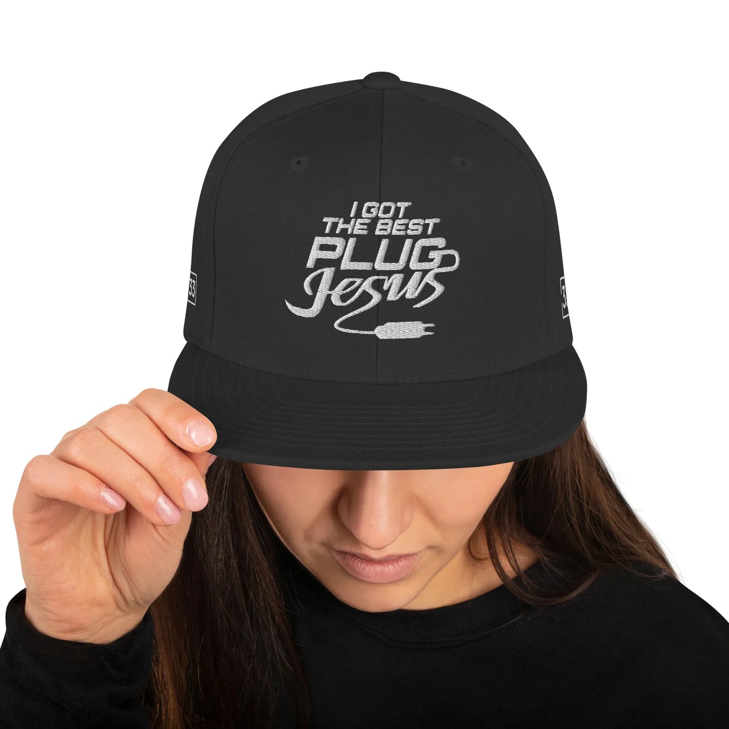 I GOT THE BEST PLUG Snapback Hat - Da G.A.T.E 33