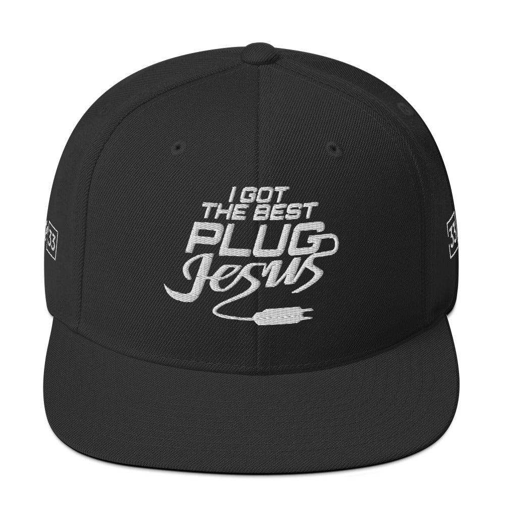 I GOT THE BEST PLUG Snapback Hat - Da G.A.T.E 33