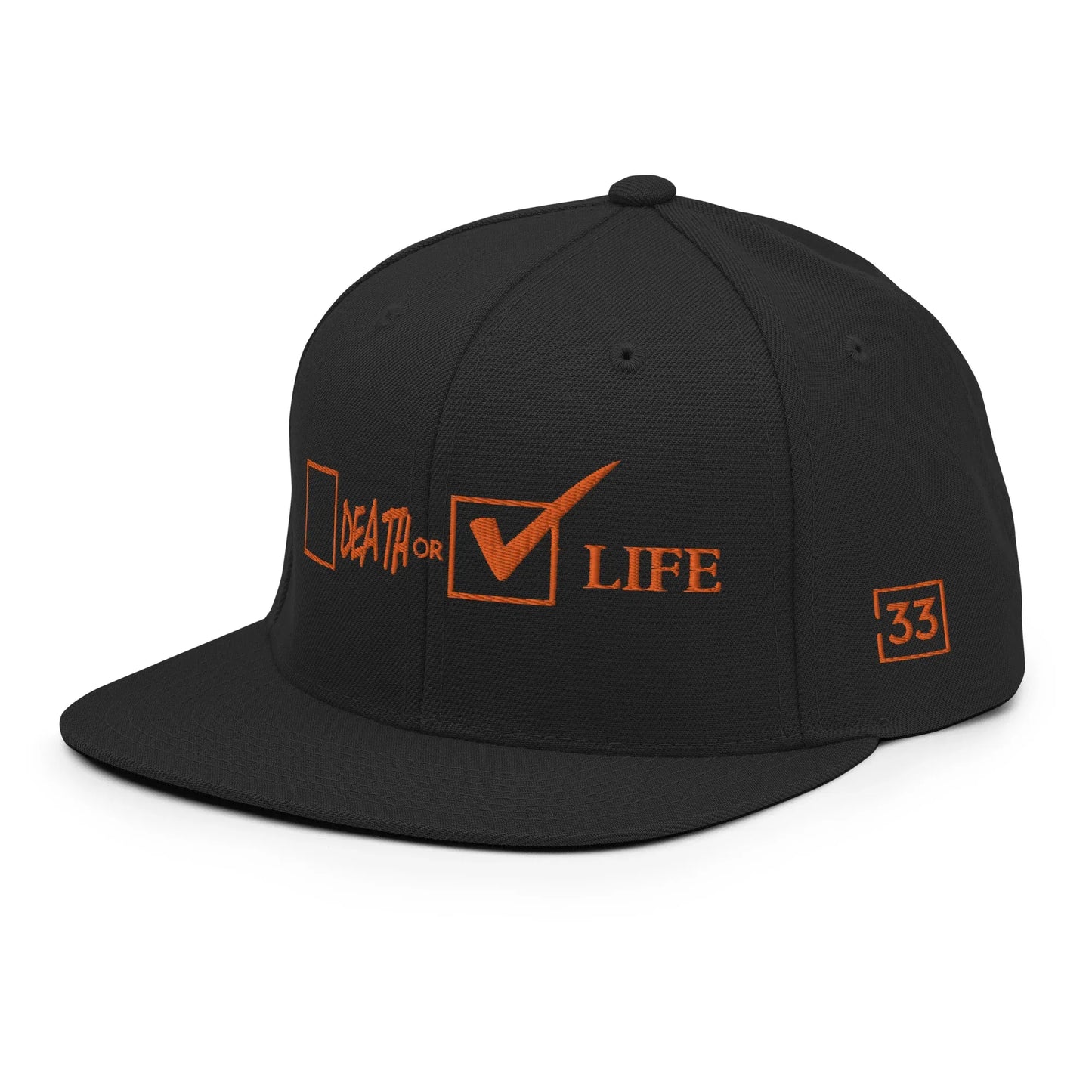 CHOOSE LIFE.Snapback Hat - Da G.A.T.E 33