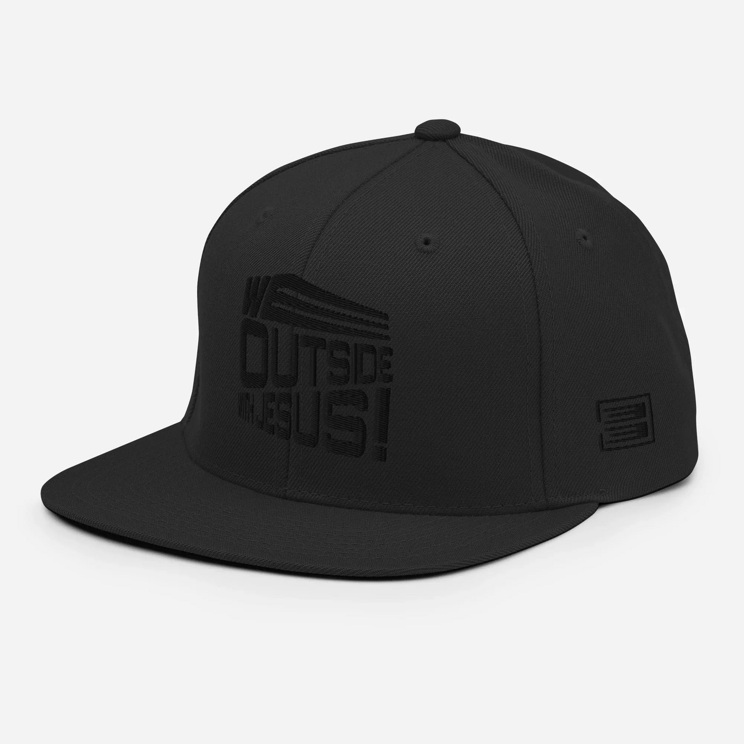 WE OUTSIDE-W-JESUS Snapback Hat - Da G.A.T.E 33