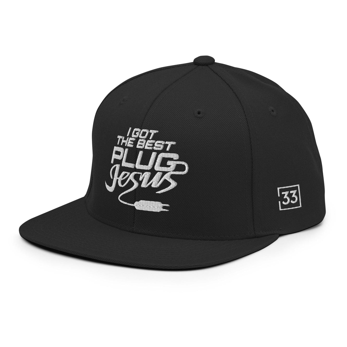 I GOT THE BEST PLUG Snapback Hat - Da G.A.T.E 33
