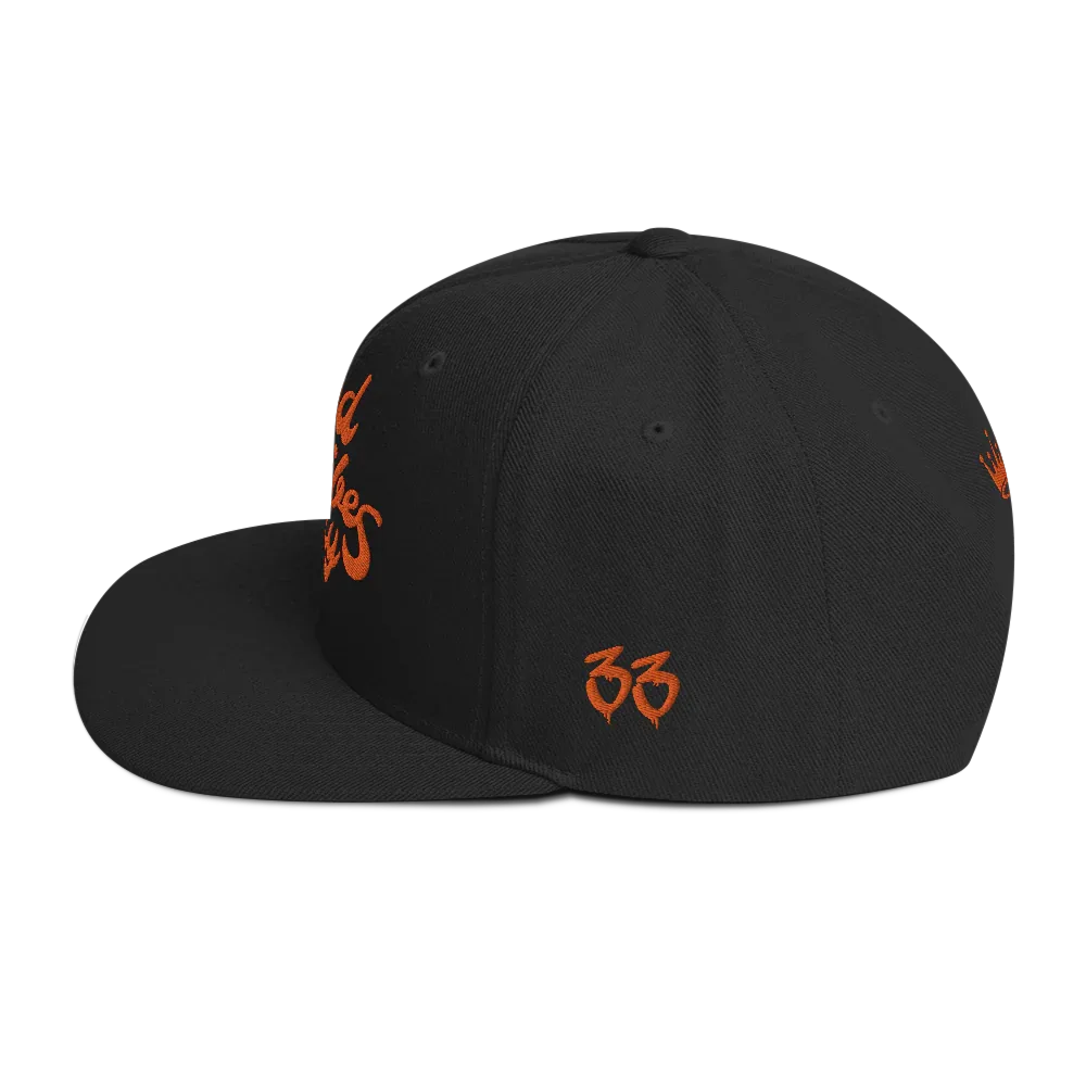 God Vibes Only Snapback Hat - Da G.A.T.E 33