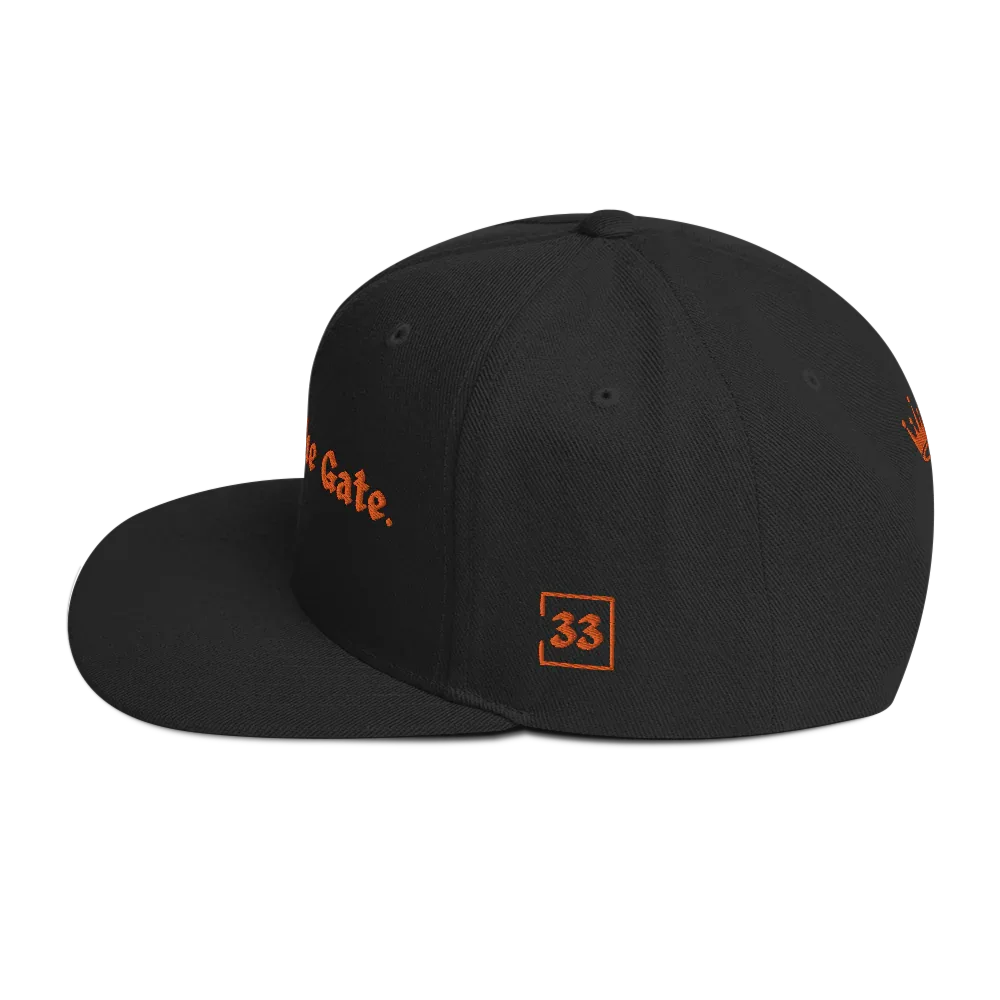 Jesus is the Gate. Snapback Hat - Da G.A.T.E 33