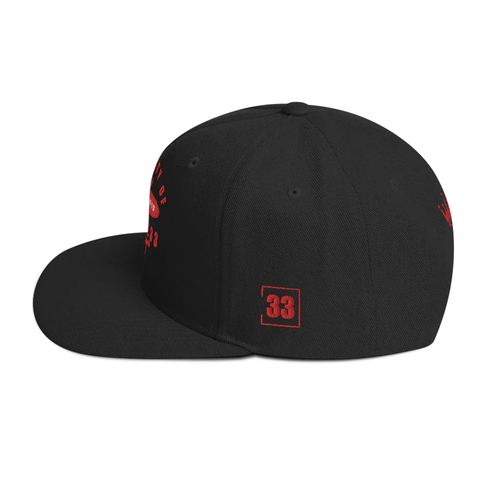 Gate33 Pro Snapback Hat - Da G.A.T.E 33