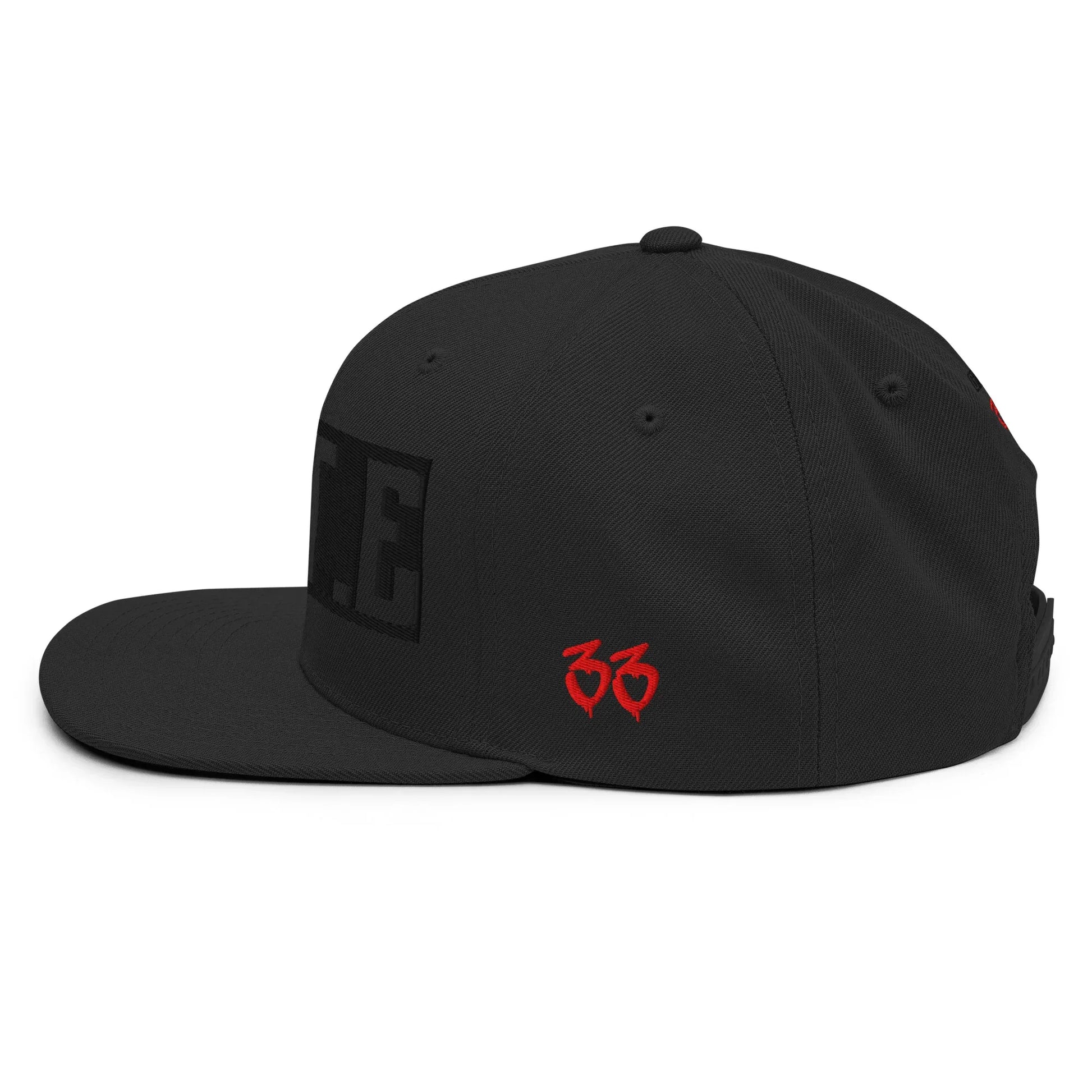 DA GATE 33 Snapback Hat - Da G.A.T.E 33
