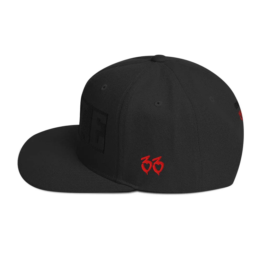 DA GATE 33 Snapback Hat - Da G.A.T.E 33