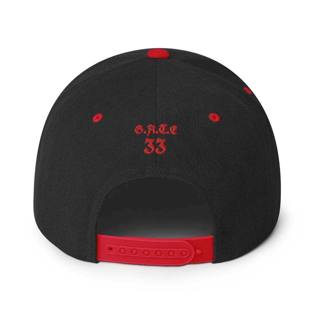 OG33 Snapback Hat - Da G.A.T.E 33