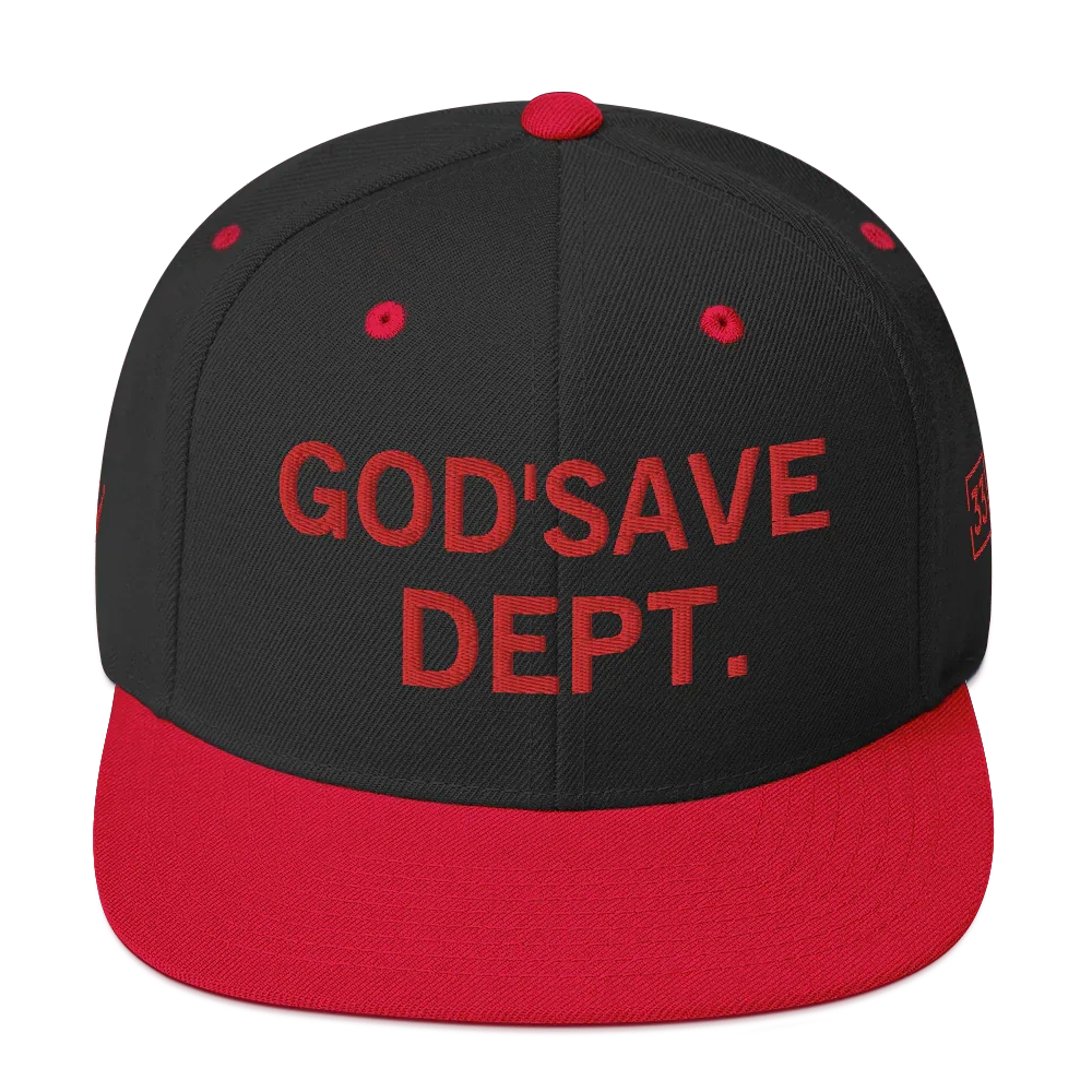 GOD'SAVE DEPT. Snapback Hat - Da G.A.T.E 33