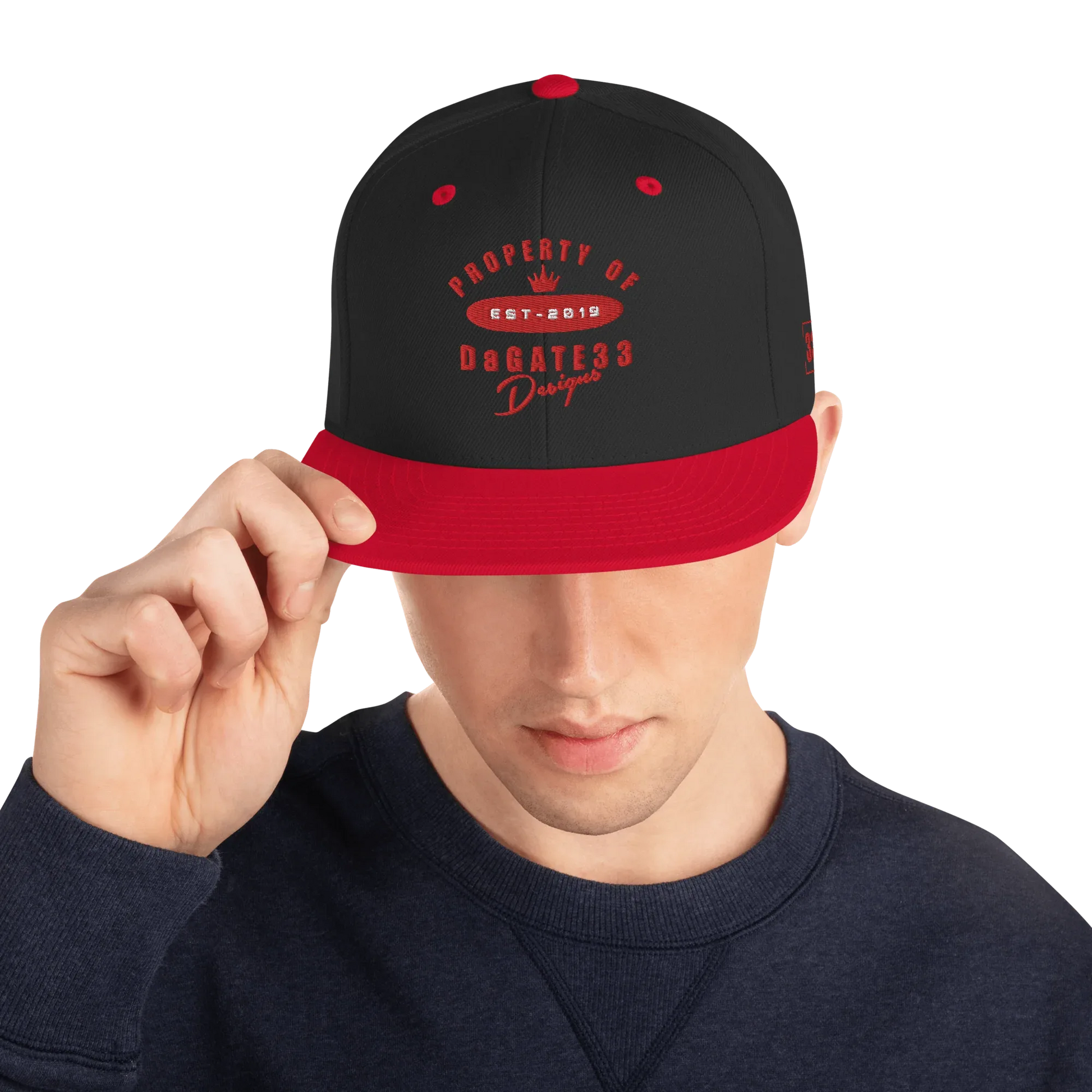 Gate33 Pro Snapback Hat - Da G.A.T.E 33