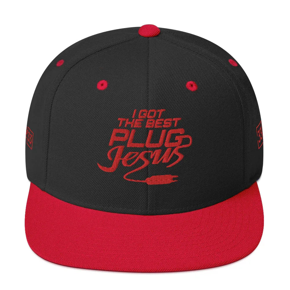 I GOT THE BEST PLUG Snapback Hat - Da G.A.T.E 33