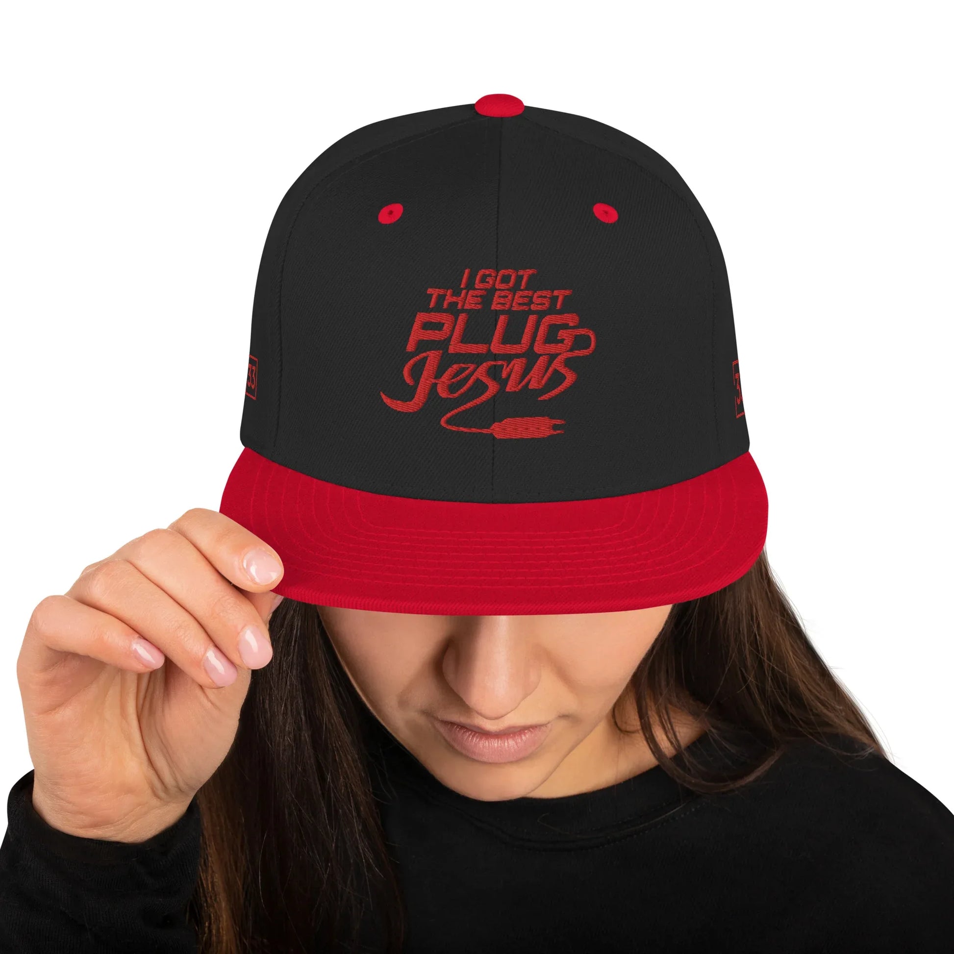 I GOT THE BEST PLUG Snapback Hat - Da G.A.T.E 33