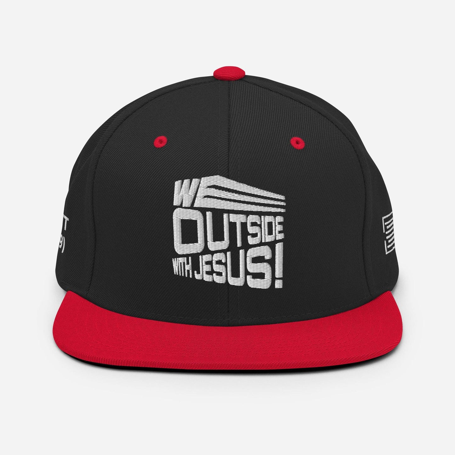 WE OUTSIDE-W-JESUS Snapback Hat - Da G.A.T.E 33