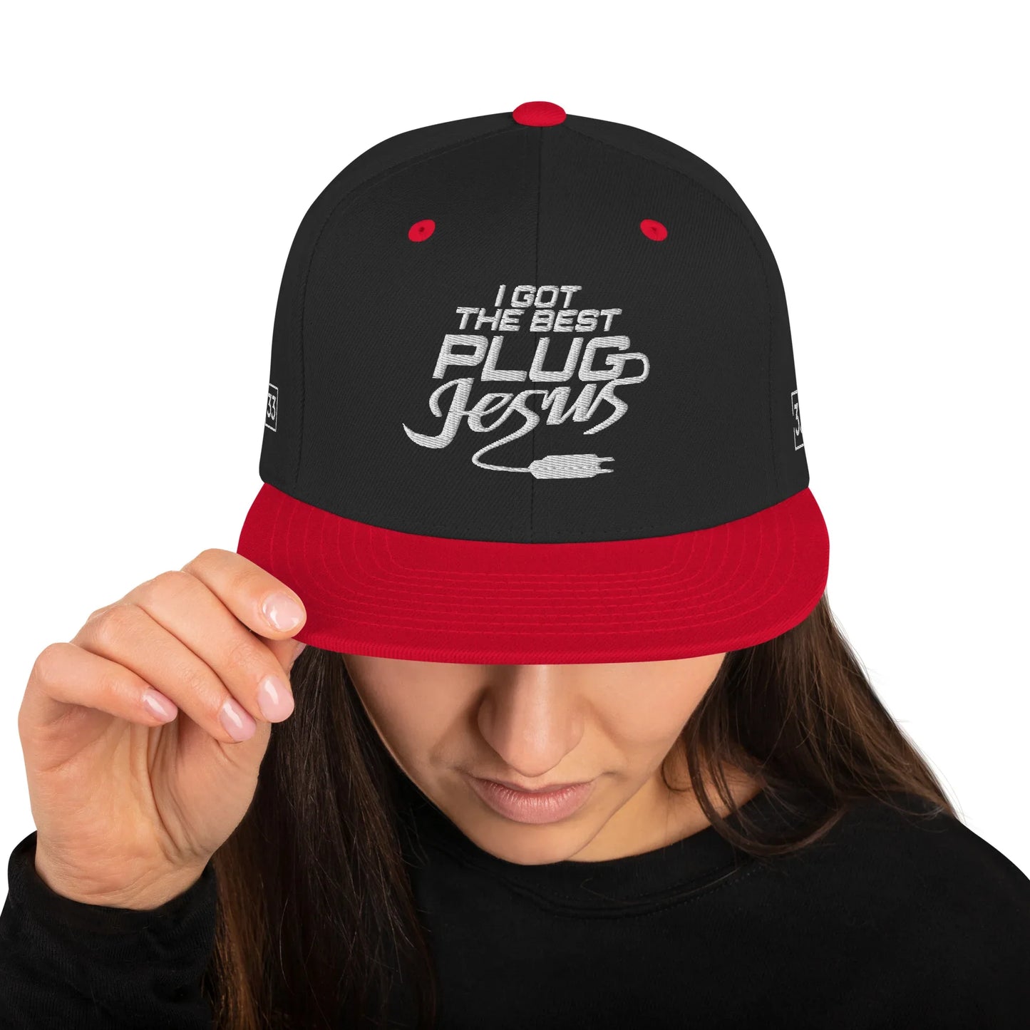 I GOT THE BEST PLUG Snapback Hat - Da G.A.T.E 33