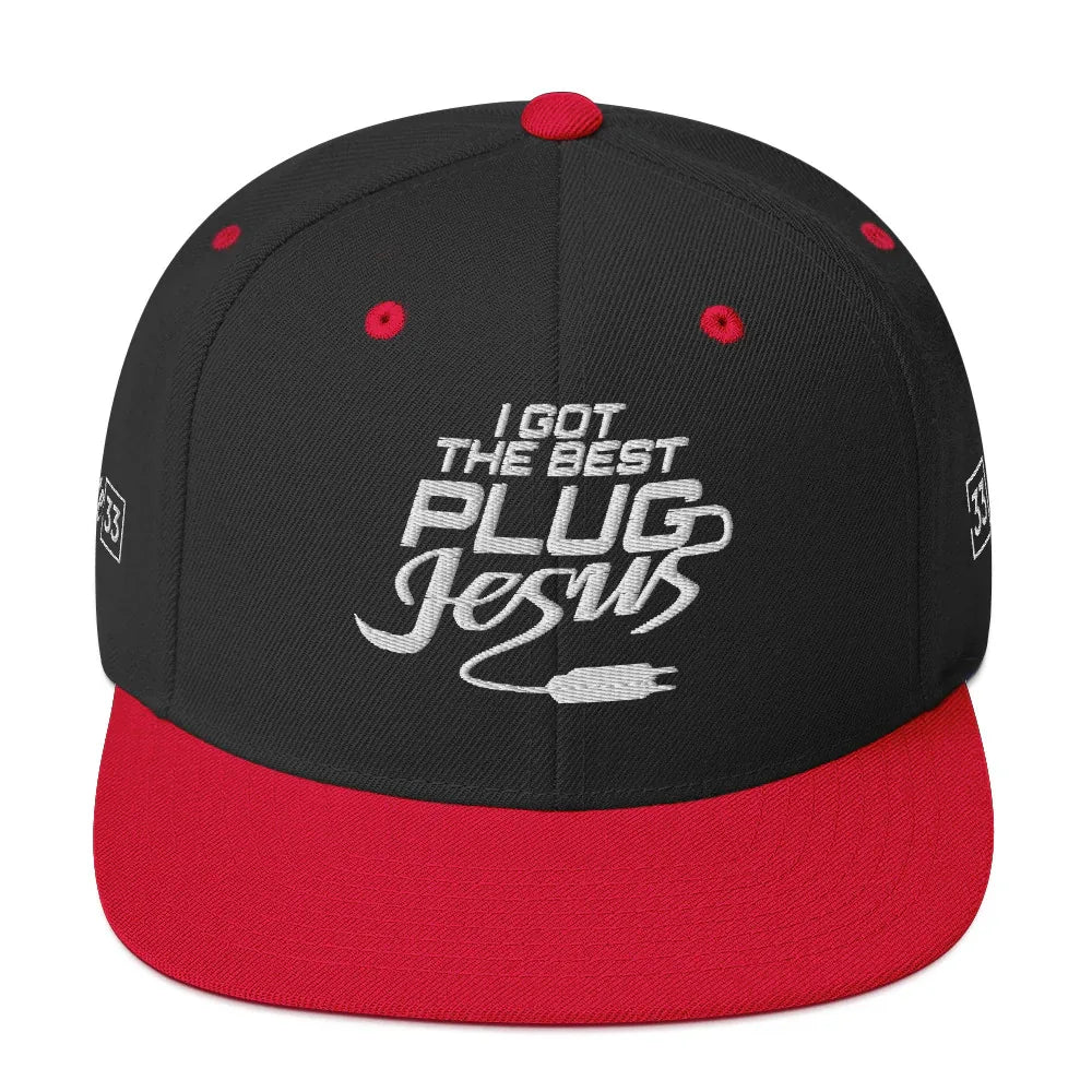 I GOT THE BEST PLUG Snapback Hat - Da G.A.T.E 33