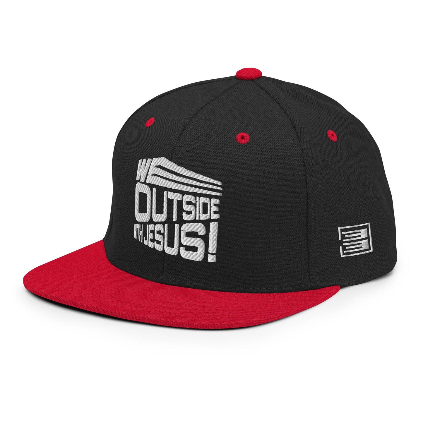 WE OUTSIDE-W-JESUS Snapback Hat - Da G.A.T.E 33