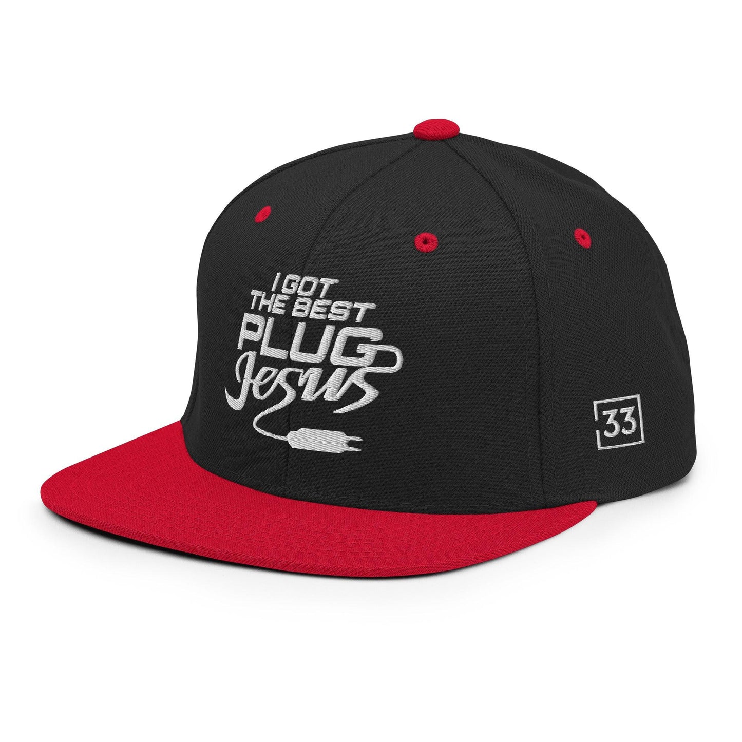 I GOT THE BEST PLUG Snapback Hat - Da G.A.T.E 33