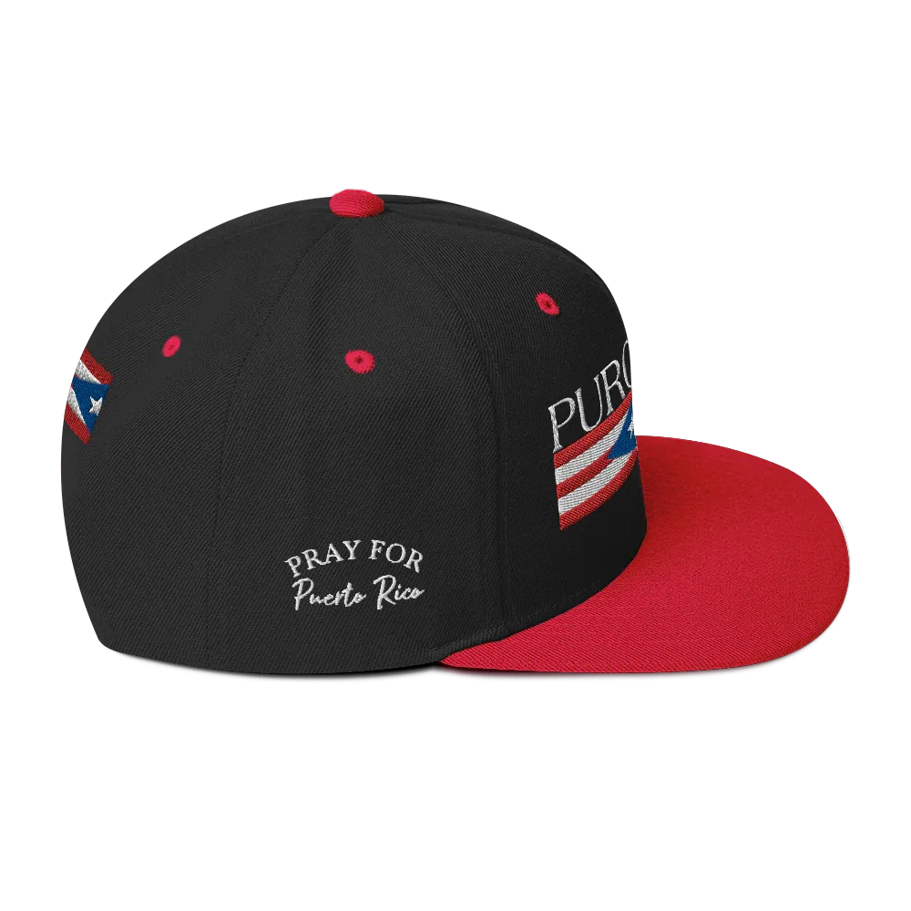 PRAY FOR PR Snapback Hat - Da G.A.T.E 33