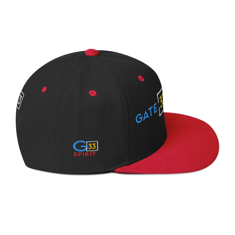 G33 Spirit Snapback Hat - Da G.A.T.E 33