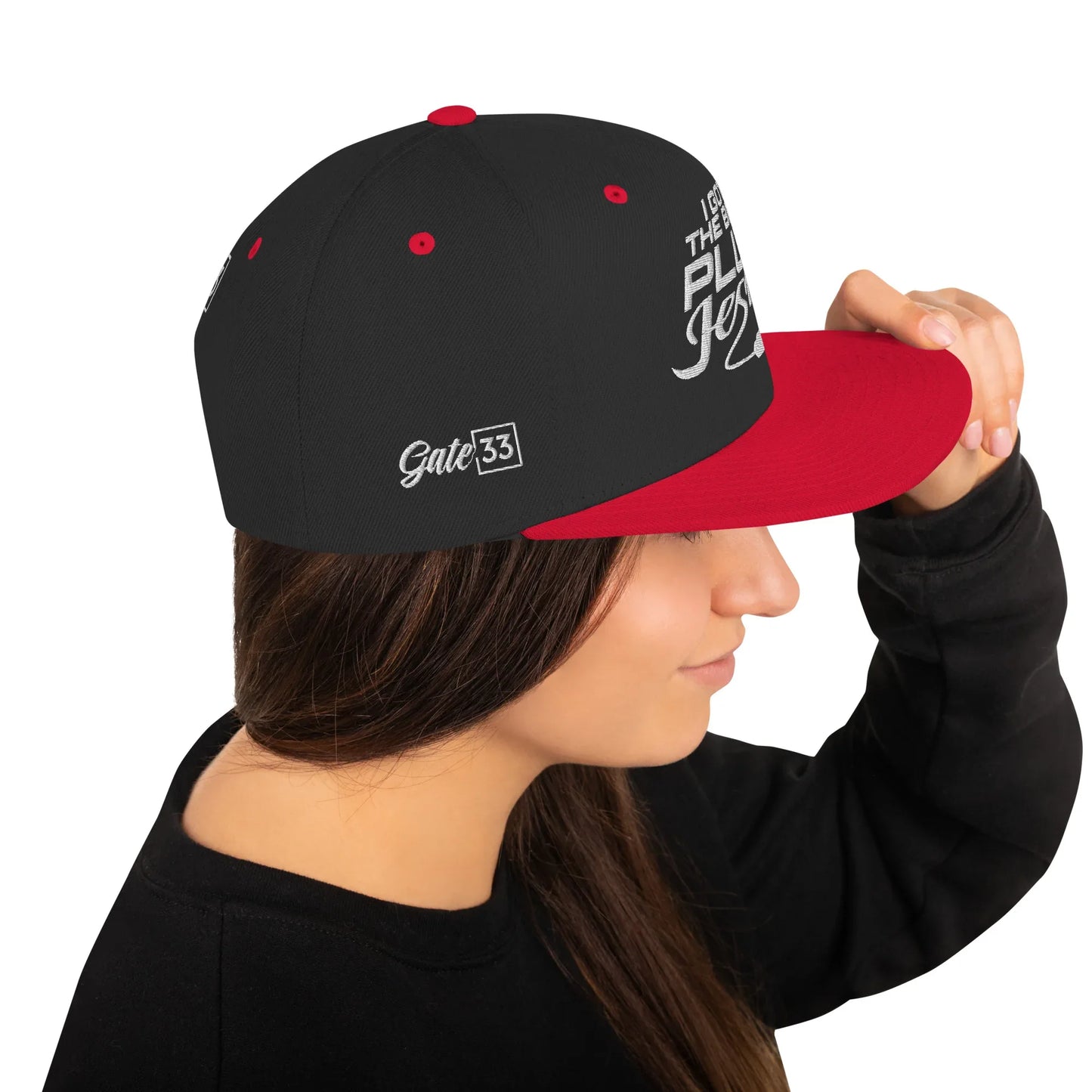 I GOT THE BEST PLUG Snapback Hat - Da G.A.T.E 33