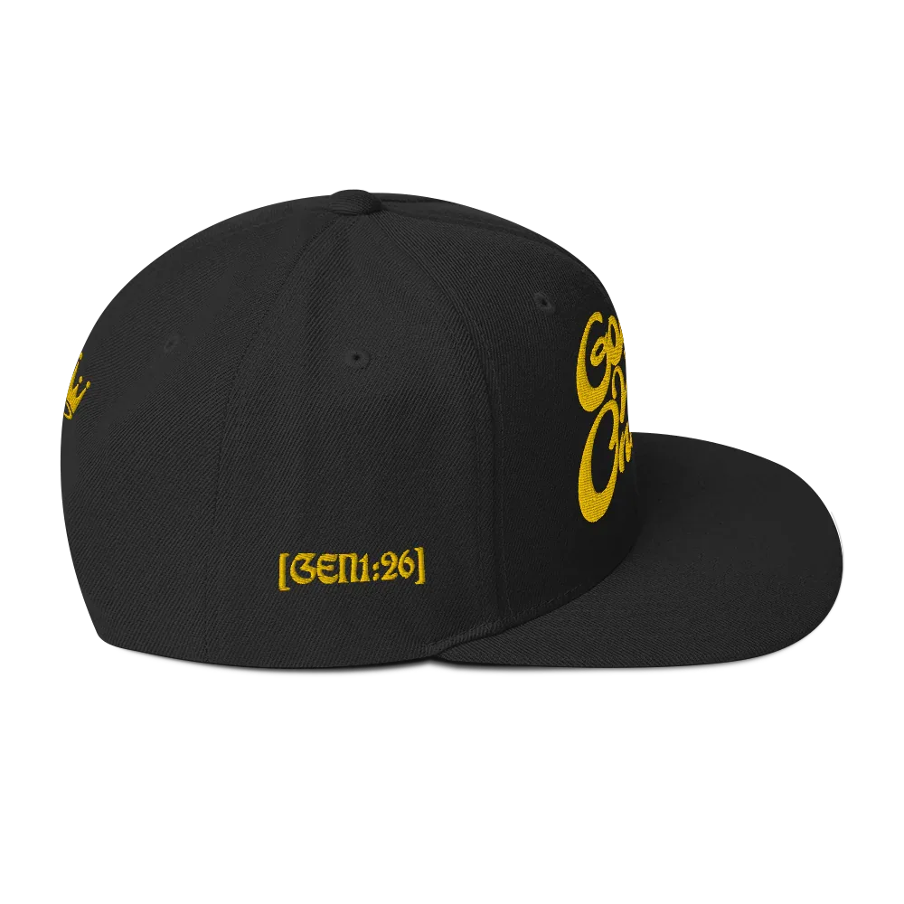 God Vibes Only Snapback Hat - Da G.A.T.E 33