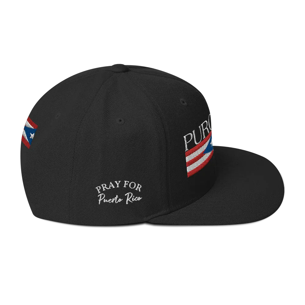 PRAY FOR PR Snapback Hat - Da G.A.T.E 33
