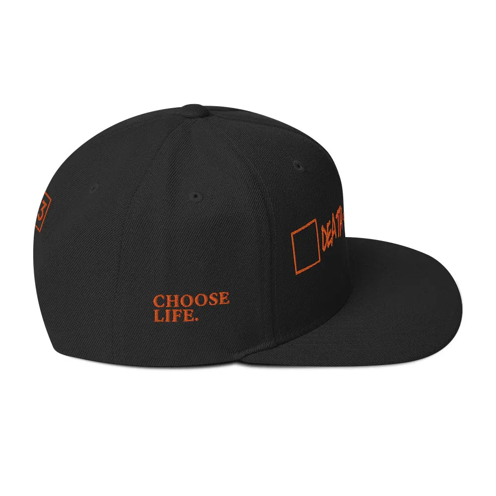 CHOOSE LIFE.Snapback Hat - Da G.A.T.E 33
