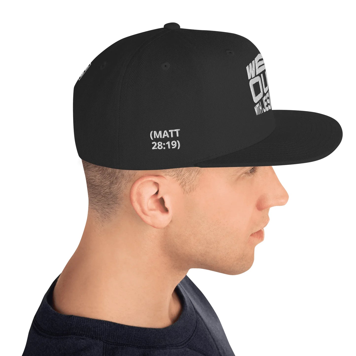 WE OUTSIDE-W-JESUS Snapback Hat - Da G.A.T.E 33