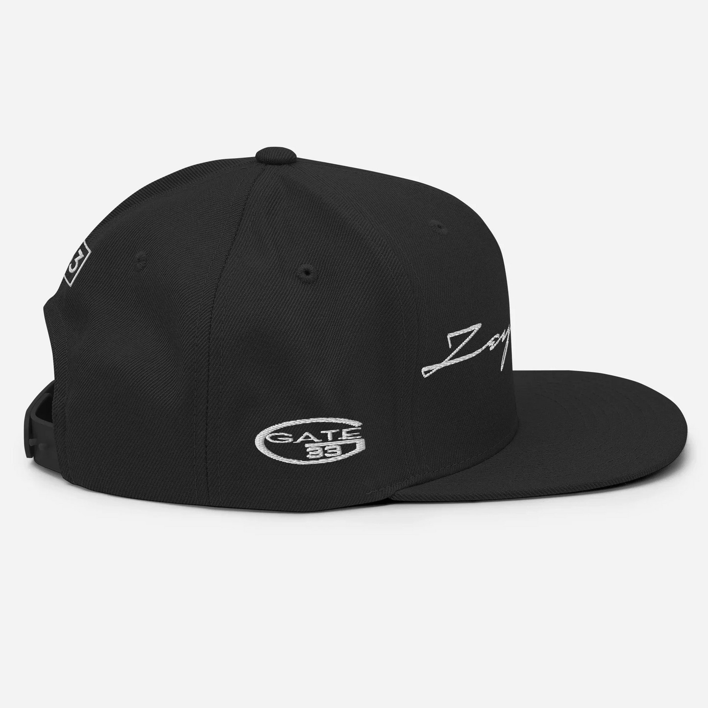 ZeyRado33 Snapback Hat - Da G.A.T.E 33