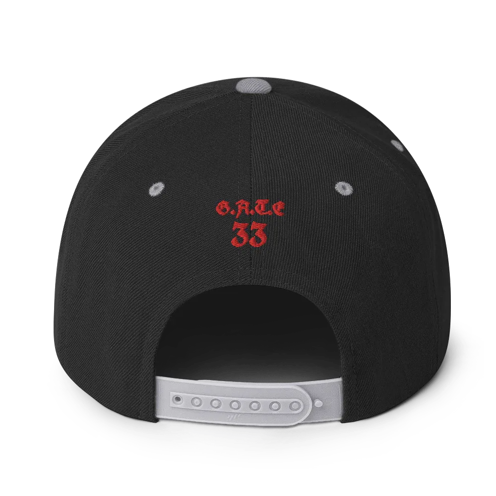 OG33 Snapback Hat - Da G.A.T.E 33